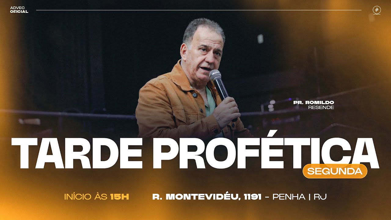 TARDE PROFÉTICA | PR. ROMILDO REZENDE | 17/03/2025