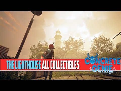 Concrete Genie All Collectibles Locations The Lighthouse (Newspapers, Sketches, Pages)