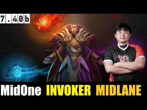 🤯MidOne [INVOKER] MID 7.40B- DOTA 2 HIGHEST MMR MATCH#dota2   #dota2gameplay