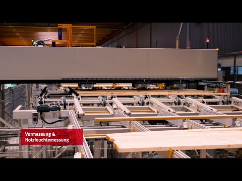 Keilzinkungsanlage EGGER Sägewerk Brilon