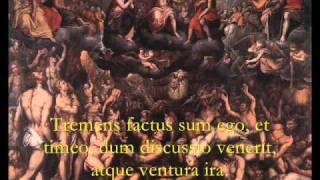 Libera me Domine, Deliver me O Lord - Gregorian Chant from the Requiem (Funeral) Mass