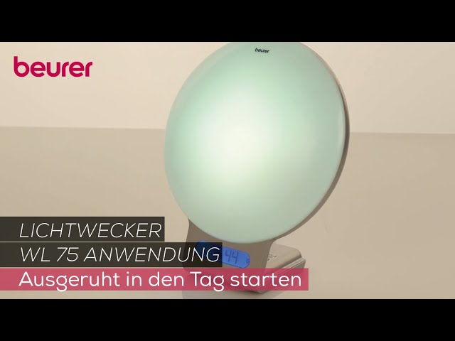 Video Teaser für Quick Start Video zum Lichtwecker WL 75 von Beurer