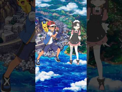 Ash vs Marnie comparison short #shortfeed#pokemon#trending