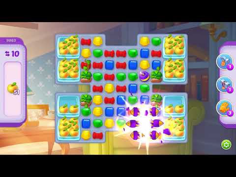 Homescapes Level 9863 No Boosters Gameplay