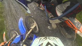 preview picture of video 'Yamaha Offroad Experience, Llanidloes, Wales,  28th June 14 Pt 3'