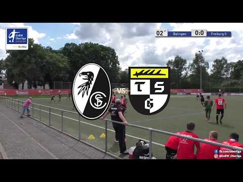 EnBW-Oberliga B-Junioren 21. Spieltag - ALLE TORE - TSG Balingen gegen SC Freiburg 2
