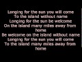 Scorpions-Holiday Lyrics 