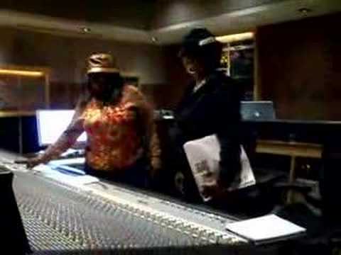Angie Stone & Betty Wright in the Studio