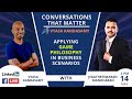 Applying Game Philosophy in Business Scenarios – Live with Jegatheeswaran Manoharan Applying Game Philosophy in Business Scenarios – Live with Jegatheeswaran Manoharan