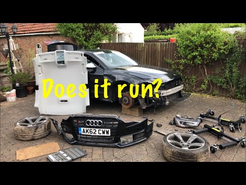Does the cheapest salvage Audi S5 in the world run?  Part 2