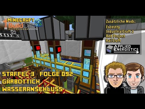 Let´s Play Buildcraft [HD+] S03E092 - Gärbottich - Wasser Anschluß