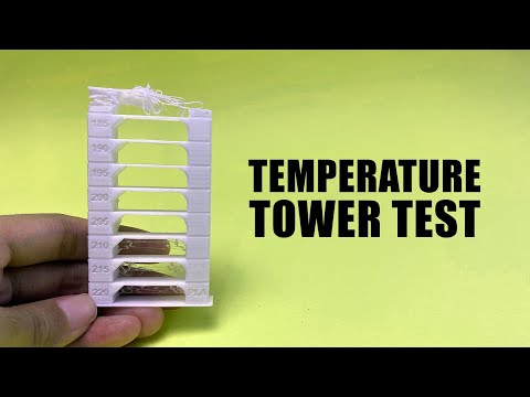 How to Print a Temperature Tower – The Easiest Way to Optimize Your 3D Prints!