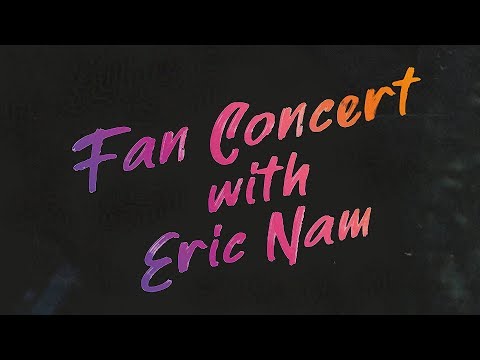 190524 Fan Concert with Eric Nam @ UNDERSTAGE