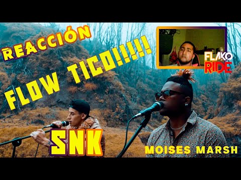 SNK Feat.  Moisés Marsh - VOLUNTAD(REACCIÓN)| FLOW TICO EN EL ÁREA - TEMAZO!! | #FLAKORIDE