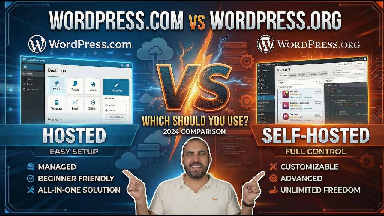 WordPress.com vs WordPress.org - What’s the Difference and Which Should You Use?