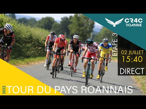 [LIVE] TOUR DU PAYS ROANNAIS 2022 - ETAPE 3 - La Pacaudiere - La Pacaudiere (84,4 km)
