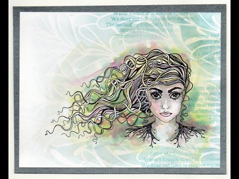 Astrid - A Watercolour Exercise by Tracey Dutton