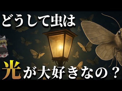 なぜ昆虫は光に集まるのでしょうか?