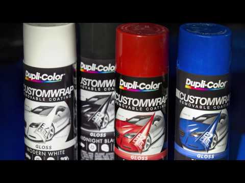Customize Your Vehicle with Dupli-Color® Custom Wrap Gloss Removable Coating [HOW-TO]