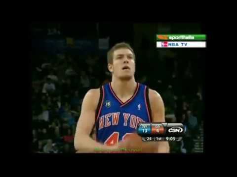 David Lee 37 Pts 10 Ast @ Golden State, 2009-10.