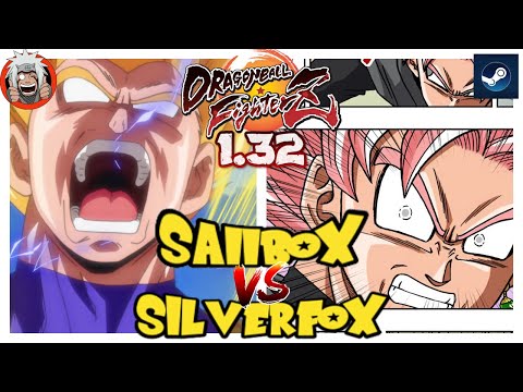 DBFZ Saiibox vs Silverfox (VegetaSSJ, GokuGT, Videl) Vs (Cell, GokuBlack, KidBuu)