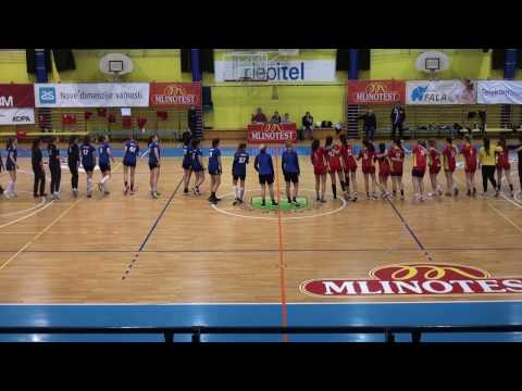 1.DL ZAHOD - Starejše deklice A (l.02/03); ŽRK Mlinotest Ajdovščina : DRŠ Vrhnika (30:18)