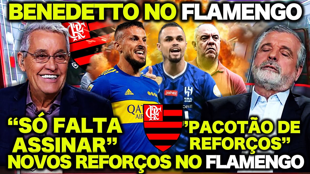 É INFORMAÇÃO! BENEDETTO e MICHAEL no FLAMENGO ! PACOTÃO de REFORÇOS no FLAMENGO ! PASCOAL DEU O PAPO