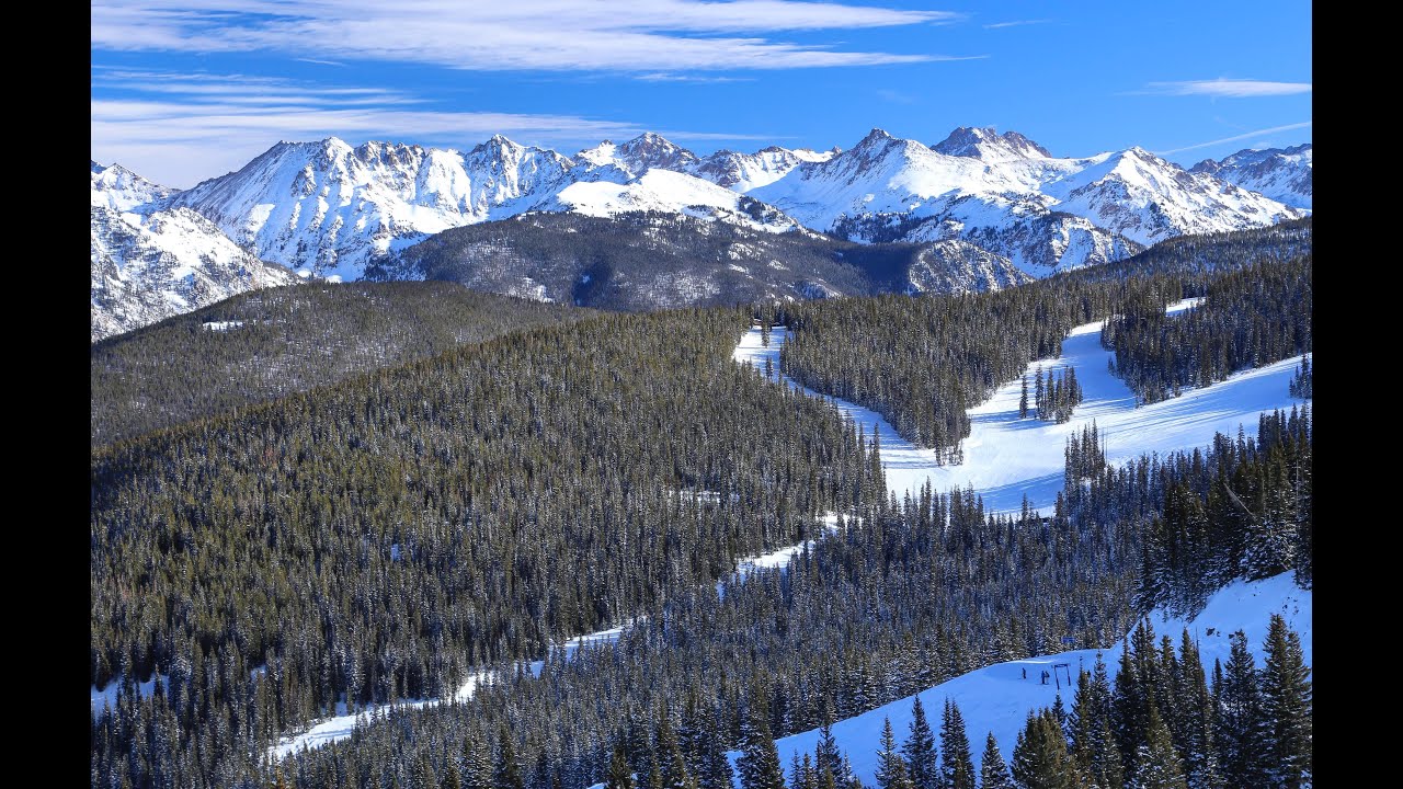 Vail Born Free — 4K corduroy, first chair of the day