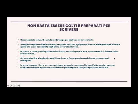 Prima lezione corso di scrittura creativa