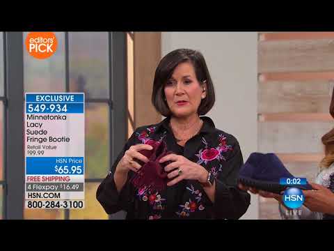 HSN | Minnetonka Footwear 10.07.2017 - 05 PM