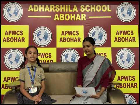 ADHARSHILA SCHOOL | SPECIAL PODCAST |Featuring Tr. Simran with her brilliant student, Ms. Amayra.