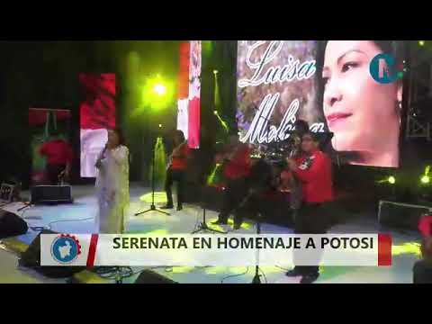 Luisa Molina Serenata en Homenaje a Potosi 210 años de libertad