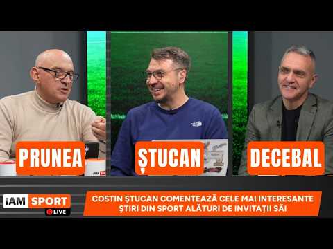 iAMsport LIVE - 13 Martie | IONUȚ RADU, GAFĂ URIAȘĂ CU LYON. Ștucan x Prunea x Decebal