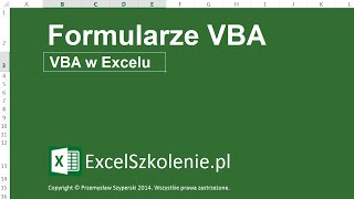 Formularze VBA - VBA w Excelu
