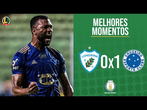 LONDRINA 0 X 1 CRUZEIRO - SÉRIE B - MELHORES MOMENTOS - 34ª RODADA