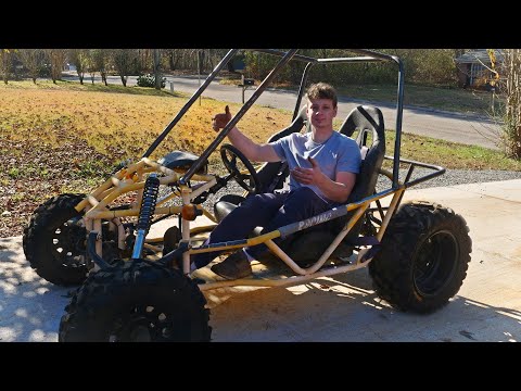 I bought the Cheapest Buggy and i'm making it 4X4 and faster