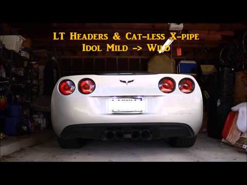 Exhaust Evolution C6 Corvette, B&B with LT Headers No Cats