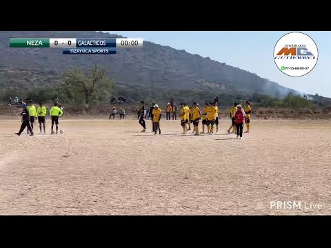 NEZA VS GALACTICOS final de Copa primera fuerza liga de Santa María Ajoapan 