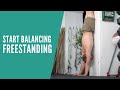 Learn to balance your handstand without the wall