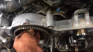 how to set the timing belt 07 DODGE NITRO 4.0
