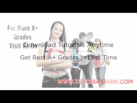 GEN 105 Courses(Tutorialrank)