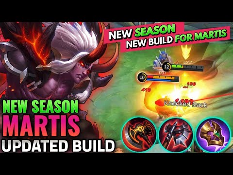 Martis Updated Best Build 2021 | Top 1 Global Martis Build | Top Global Martia Gameplay - MLBB