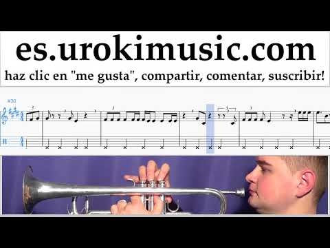 Trumpet lessons Jonas Blue - Mama Sheet Music Tutorial