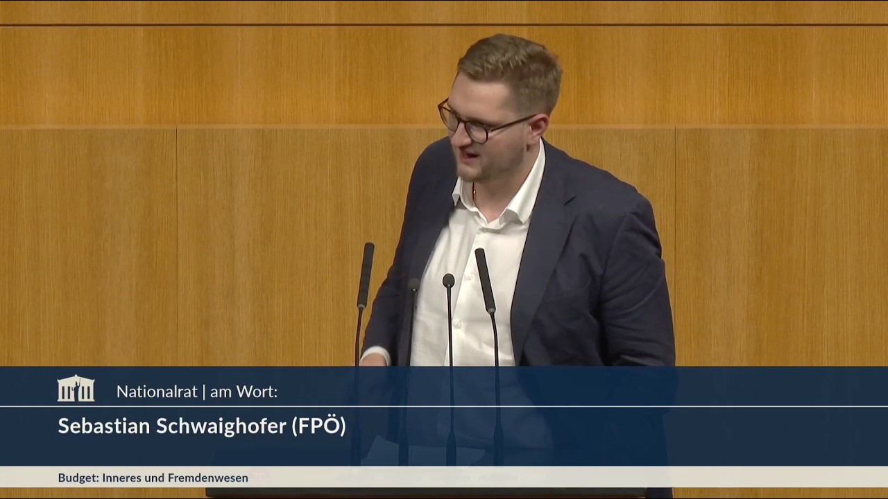 Sebastian Schwaighofer - Inneres, Fremdenwesen - Budget 2027-2028 - 8.7.2026