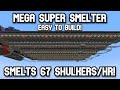 SUPER FAST EASY MEGA Super Smelter For Minecraft Java 1 21 11 Showcase