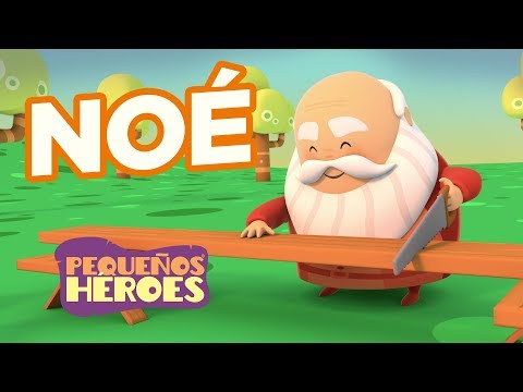 HISTORIAS DE LA BIBLIA PARA NIÑOS 📖🛳🐘 – NOE | PEQUEÑOS HEROES