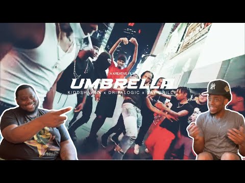 ANOTHER TRIO GOING DUMB💯🔥 | Kiddshawnx X Dripalogic X Say Drilly - Umbrella | REACTION