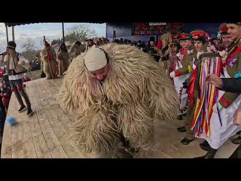 Obiceiuri de iarnă, tradiții de Anul Nou din Fântânele, cete de urători din satul Bănești, 2025