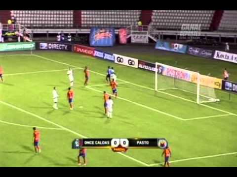 Once Caldas 2  vs  Deportivo  Pasto 1 Fecha 11 Liga Postobon 2012 II