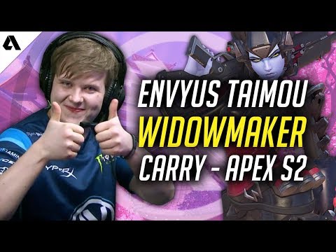 Taimou Carrying On Widowmaker [EnVyUs vs BK Stars] OGN Overwatch APEX S2 Highlights